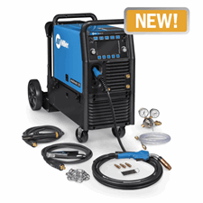 Miller Multimatic® 255 Multi-Process Welder w/ EZ-Latch™ Running Gear #951767
